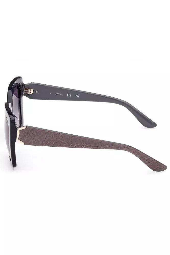 Chic Smoked Lens Square Sunglasses