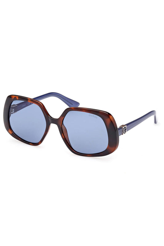 Chic Square Frame Sunglasses with Contrasting Accents