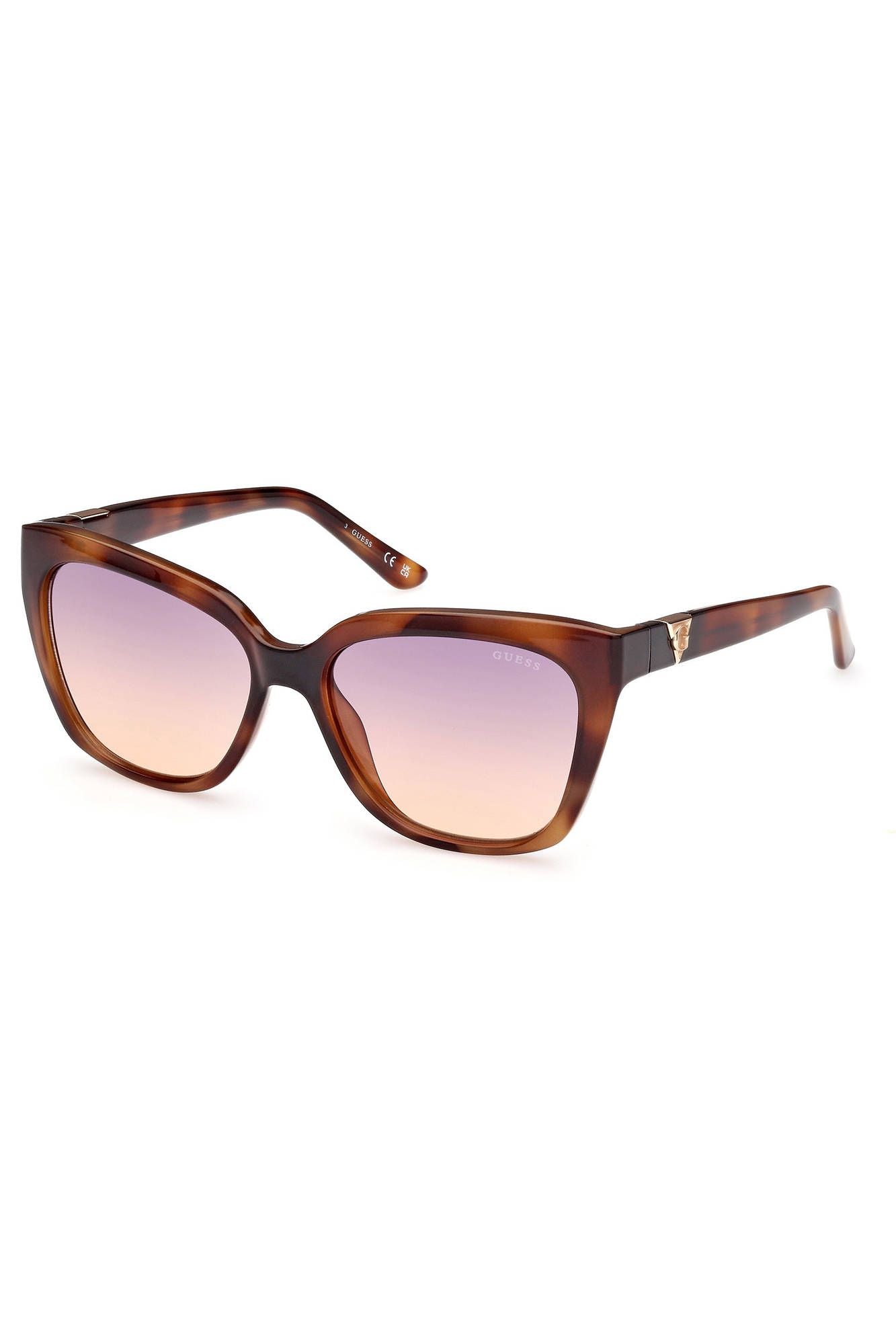 Chic Brown Square Frame Sunglasses