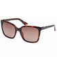 Chic Brown Square Frame Sunglasses