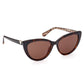 Chic Teardrop Brown Lens Sunglasses
