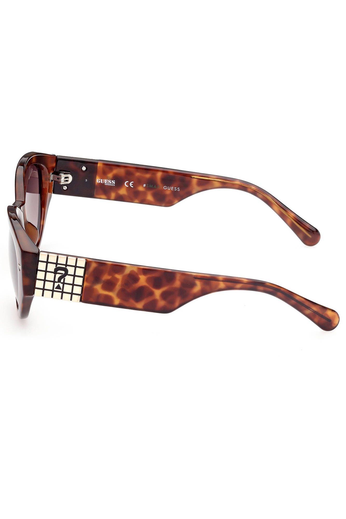 Chic Teardrop Injected Frame Sunglasses