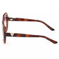 Chic Hexagonal Brown Lens Sunglasses