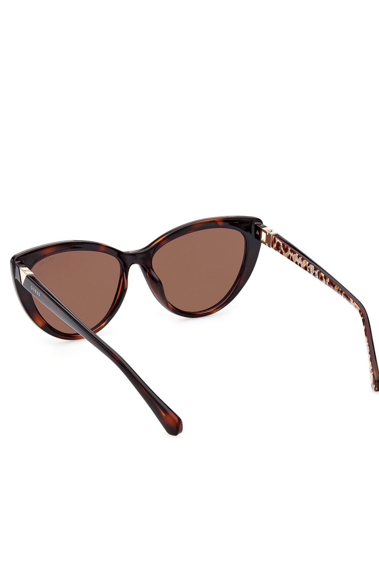 Chic Teardrop Brown Lens Sunglasses