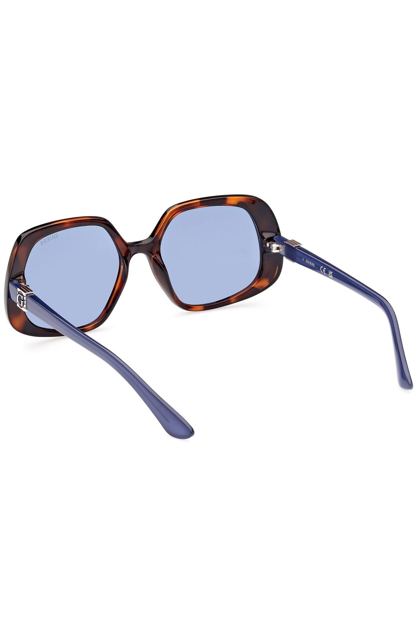 Chic Square Frame Sunglasses with Contrasting Accents