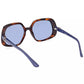 Chic Square Lens Sunglasses in Brown