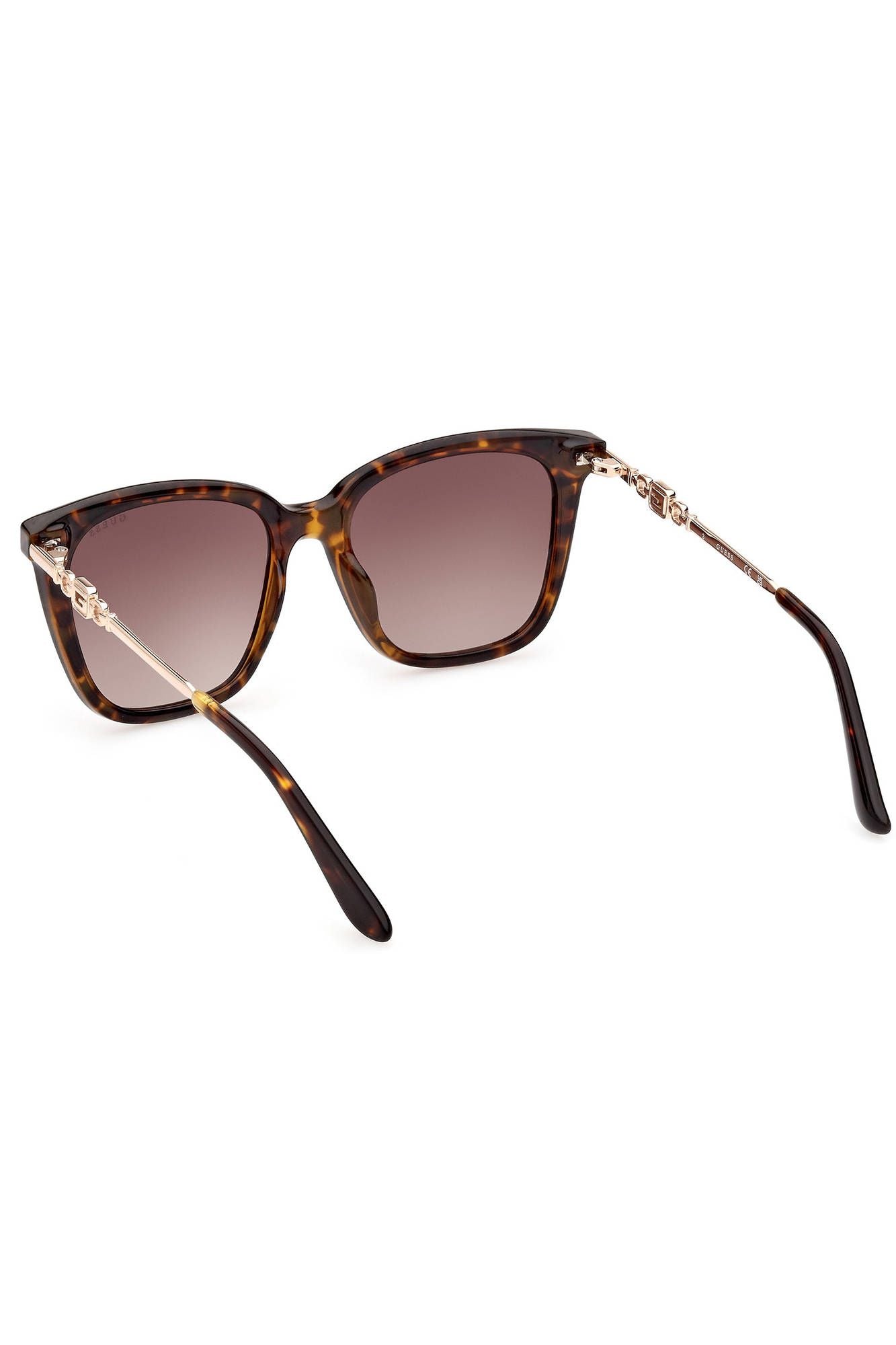 Chic Square Frame Sunglasses with Contrasting Accents