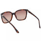 Chic Brown Square Frame Sunglasses