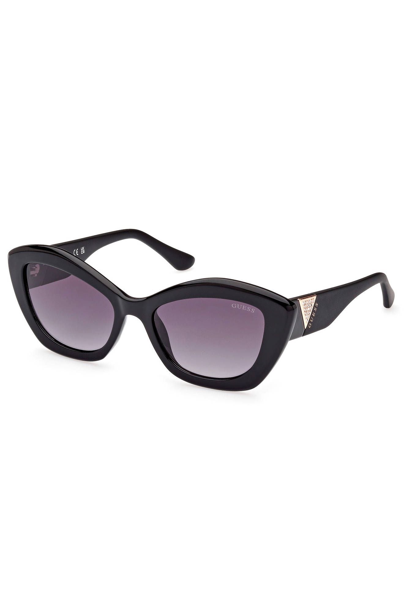 Chic Teardrop Black Sunglasses