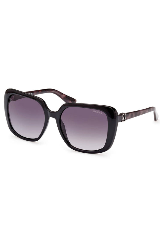 Chic Black Square Frame Sunglasses