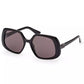 Chic Black Square Frame Sunglasses
