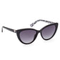 Chic Teardrop Black Sunglasses