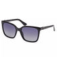 Chic Black Square Frame Sunglasses