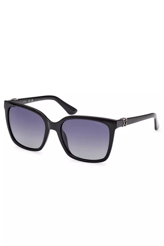 Chic Black Square Frame Sunglasses