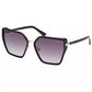 Hexagonal Dark Lens Chic Sunglasses