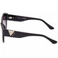 Chic Teardrop Black Sunglasses