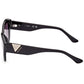 Chic Teardrop Black Sunglasses