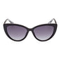 Chic Teardrop Black Sunglasses