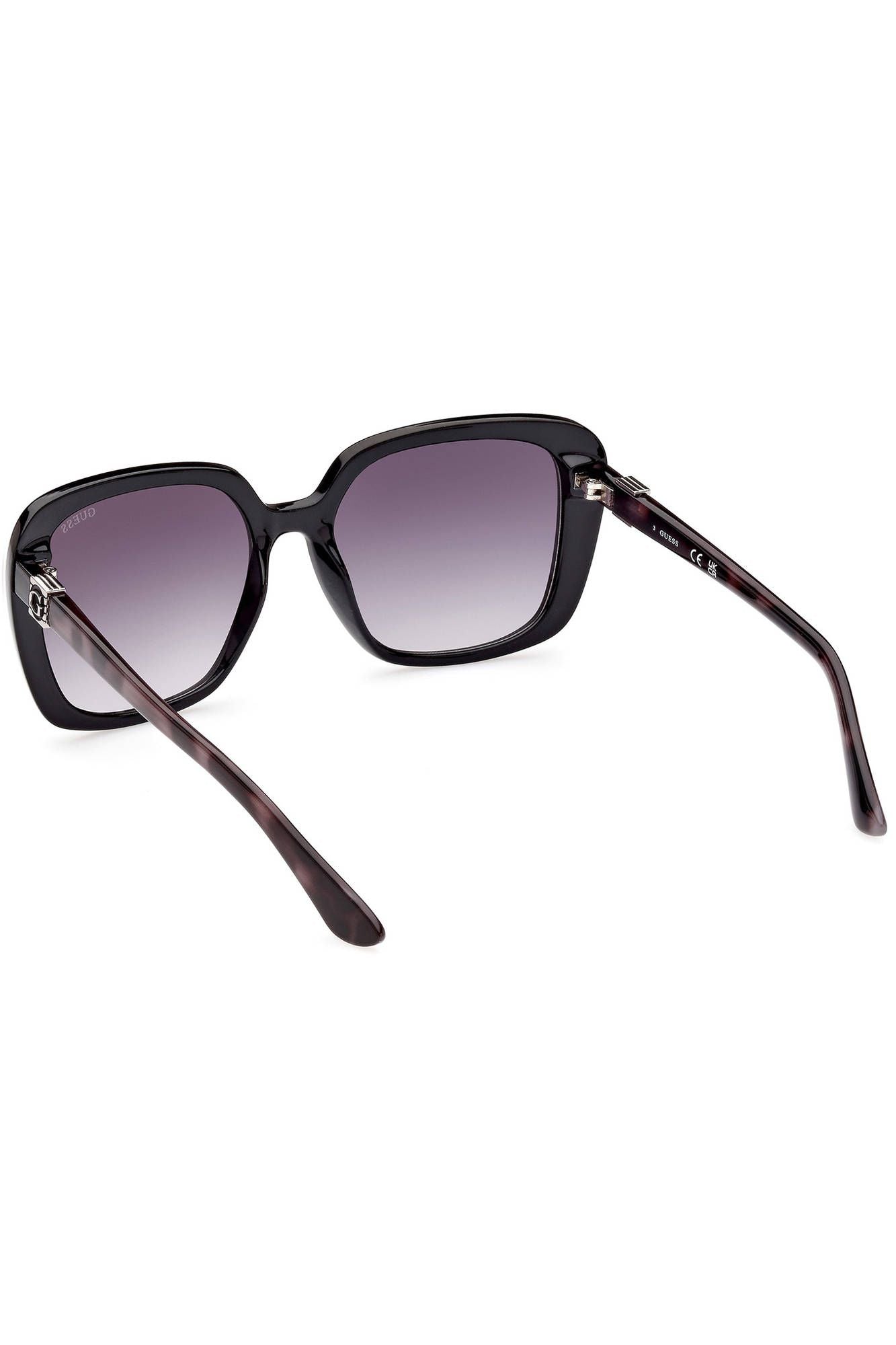 Chic Black Square Frame Sunglasses