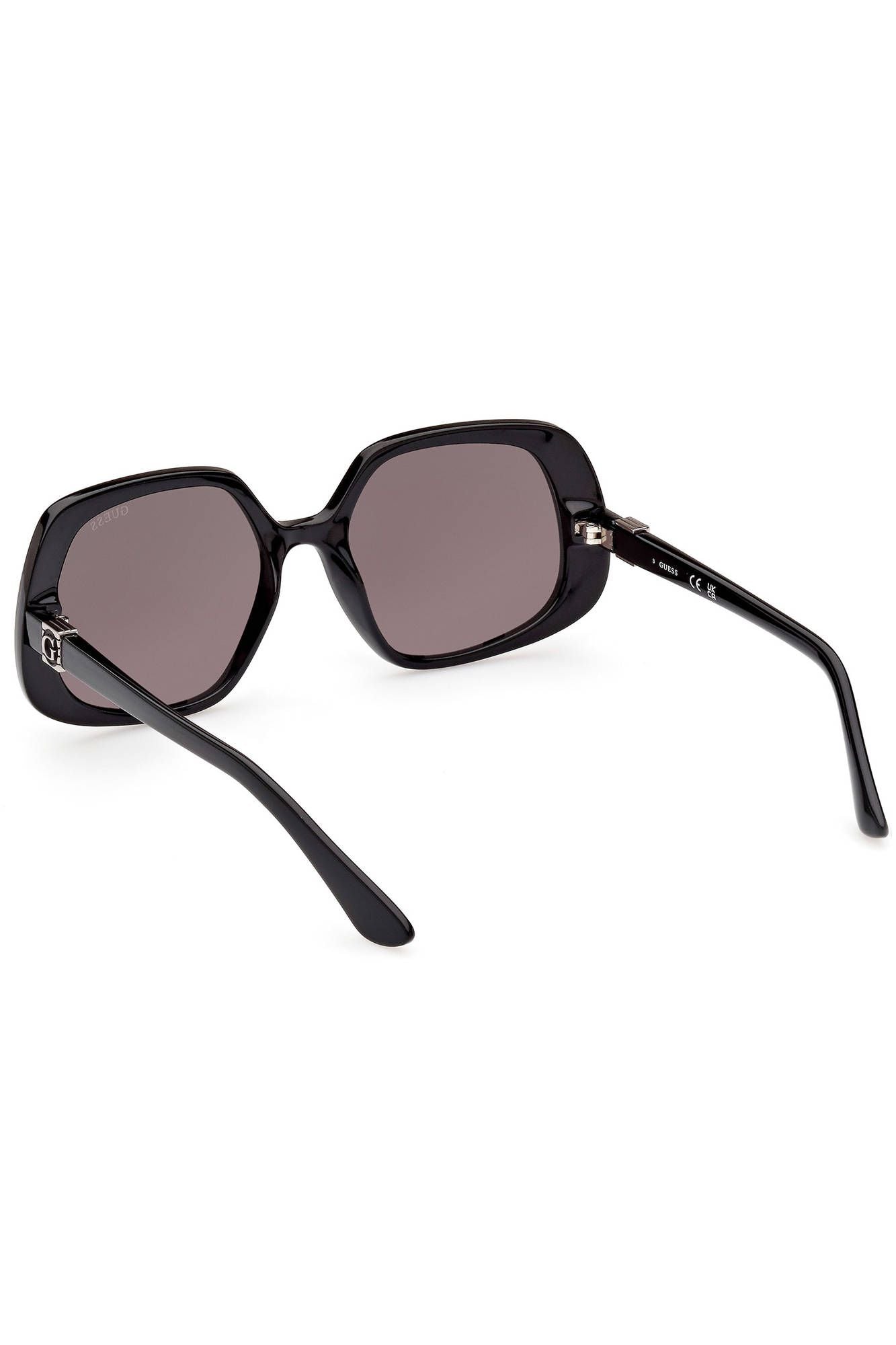 Elegant Black Square Frame Sunglasses