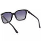 Chic Black Square Frame Sunglasses