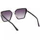 Hexagonal Dark Lens Chic Sunglasses