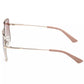 Elegant Gold Square Frame Sunglasses