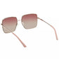 Elegant Gold Square Frame Sunglasses