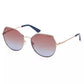 Chic Round Lens Metal Frame Sunglasses