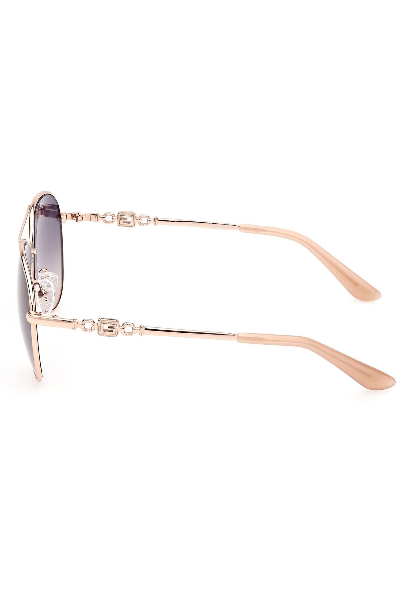 Chic Teardrop Light Blue Lens Sunglasses