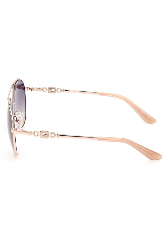 Chic Teardrop Light Blue Lens Sunglasses