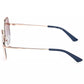 Chic Round Lens Metal Frame Sunglasses