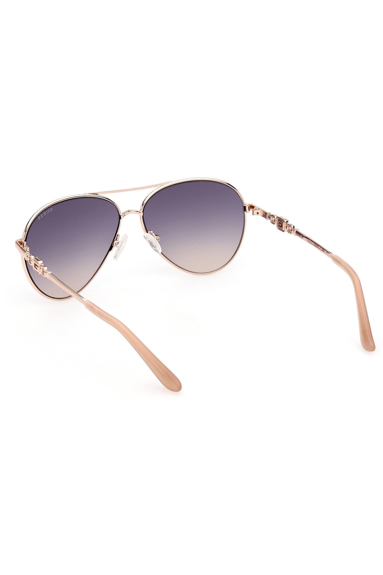 Chic Teardrop Light Blue Lens Sunglasses