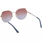 Chic Round Lens Metal Frame Sunglasses