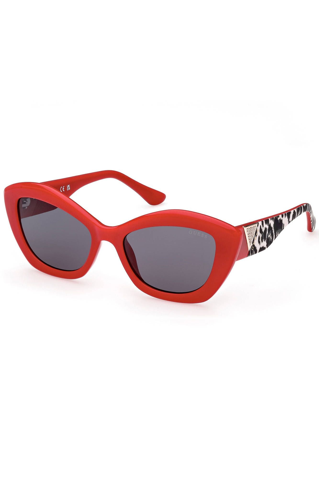 Teardrop Lens Chic Sunglasses - Contrasting Details