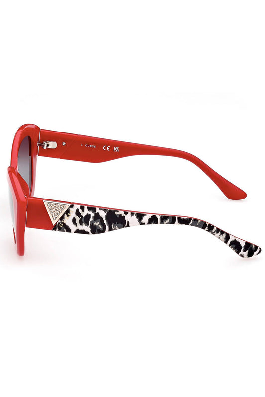 Teardrop Lens Chic Sunglasses - Contrasting Details