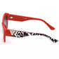 Chic Teardrop Black Lens Sunglasses