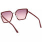 Hexagonal Chic Pink Sunglasses