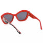 Chic Teardrop Black Lens Sunglasses