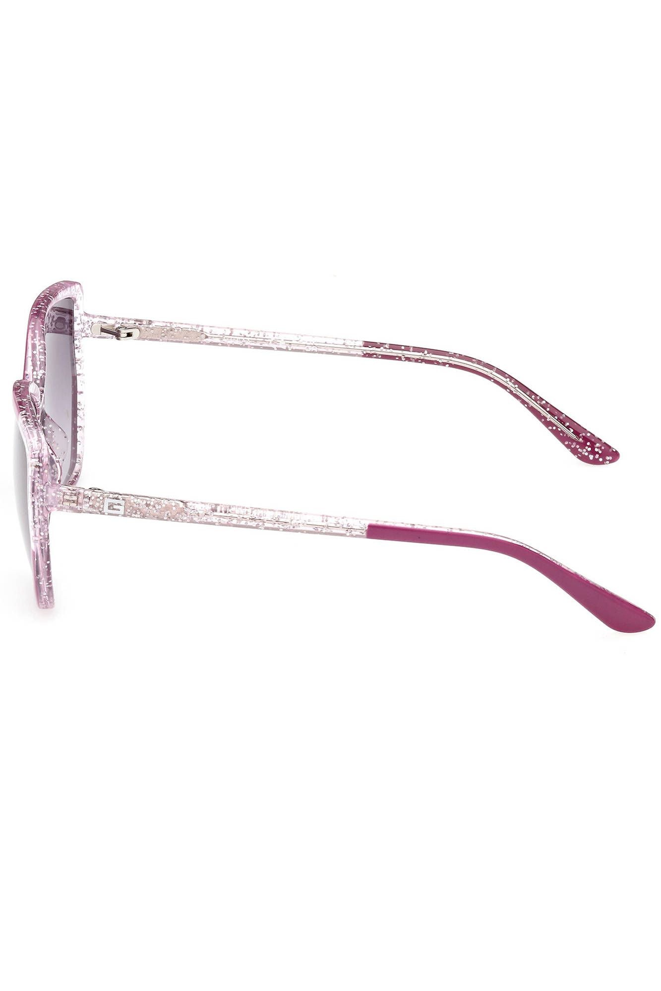 Chic Purple Injected Square Sunglasses