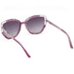 Chic Purple Injected Square Sunglasses