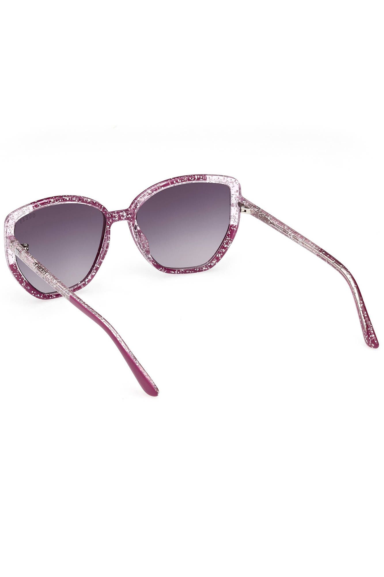 Chic Purple Injected Square Sunglasses