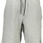 Chic Gray Organic Cotton Bermuda Shorts