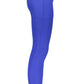 Elegant Blue Trousers with Contrast Details