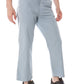 Chic Light Blue Fisherman Trousers with Logo
