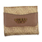 Beige Polyurethane Chic Wallet