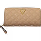 Chic Beige Multi-Compartment Wallet