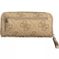 Chic Beige Wallet with Contrasting Accents