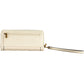 Elegant Beige Multipurpose Wallet with Chic Details