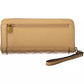 Beige Chic Wallet with Contrasting Accents